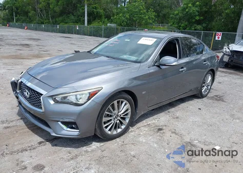 2018 Infiniti Q50 3.0T Luxe из США, поврежденный, VIN JN1EV7AP8JM366149
